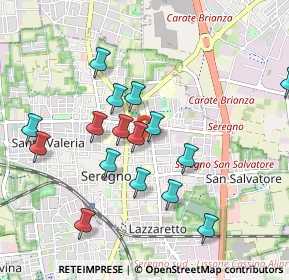 Mappa Via Torquato Tasso, 20831 Seregno MB, Italia (0.93063)