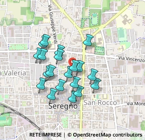 Mappa Via Ludovico Ariosto, 20831 Seregno MB, Italia (0.3595)
