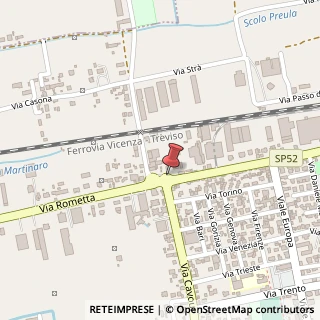 Mappa Via G. Garibaldi, 2, 35018 San Martino di Lupari, Padova (Veneto)