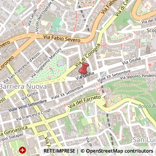 Mappa Via Giulia, 29, 34126 Trieste, Trieste (Friuli-Venezia Giulia)