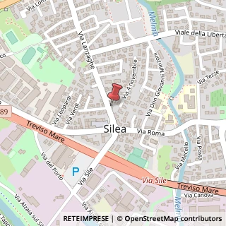 Mappa Via Lanzaghe, 26, 31057 Silea, Treviso (Veneto)