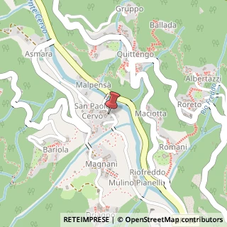 Mappa Frazione Malpens?, 5, 13812 San Paolo Cervo, Biella (Piemonte)