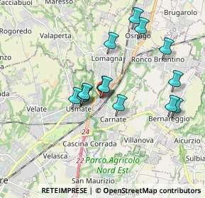 Mappa Carnate, 20866 Carnate MB, Italia (1.60643)