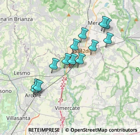 Mappa Carnate, 20866 Carnate MB, Italia (3.16462)