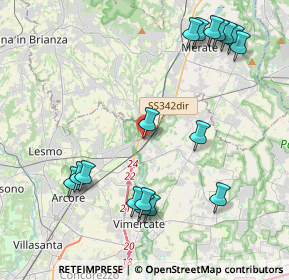 Mappa Carnate, 20866 Carnate MB, Italia (4.81235)