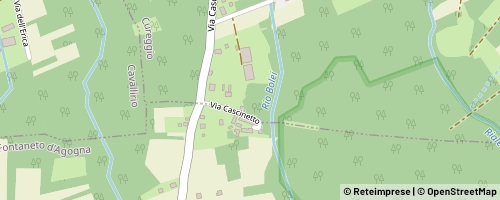 Mappa Fontaneto d'Agogna