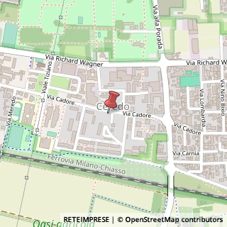 Mappa Via Cadore, 151, 20831 Seregno, Monza e Brianza (Lombardia)