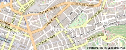 Mappa Trieste