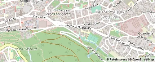 Mappa Trieste