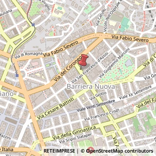 Mappa Via Francesco Rismondo, 8, 34133 Trieste, Trieste (Friuli-Venezia Giulia)