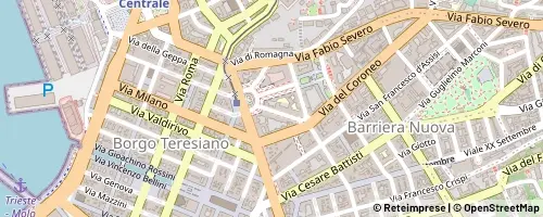 Mappa Triest