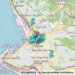 Mappa Via Giustiniano, 34133 Trieste TS, Italia (0.47538)