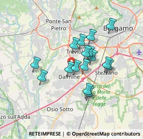 Mappa Via Umberto Iº, 24044 Dalmine BG, Italia (2.73875)