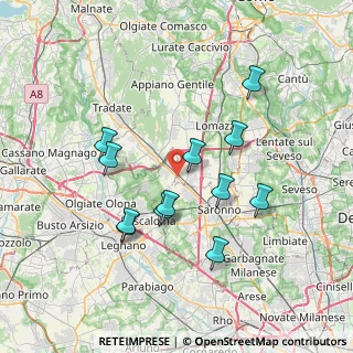 Mappa SP233, 21040 Cislago VA, Italia (6.80167)