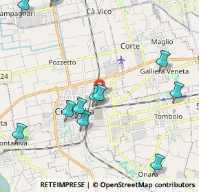 Mappa Via S. Pietro, 35013 Cittadella PD, Italia (2.42636)