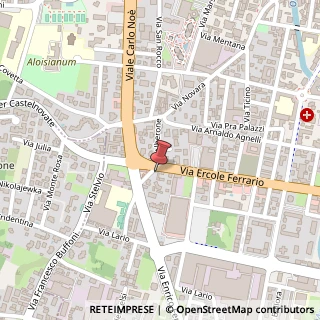 Mappa Via Fermi Enrico, 3, 21013 Gallarate, Varese (Lombardia)