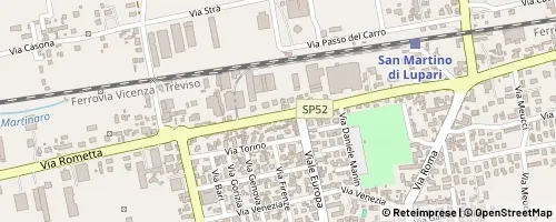 Mappa San Martino di Lupari