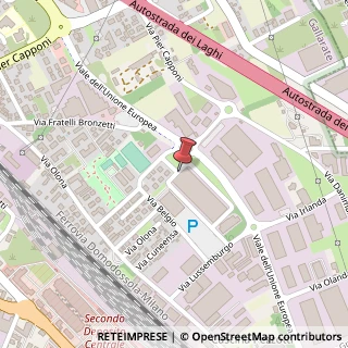 Mappa Via Lussemburgo, 28, 21013 Gallarate, Varese (Lombardia)