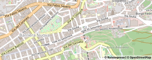 Mappa Trieste