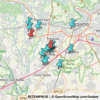 Mappa Via A. Volta, 24044 Dalmine BG, Italia (2.57938)
