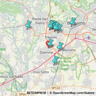 Mappa Via A. Volta, 24044 Dalmine BG, Italia (3.17545)