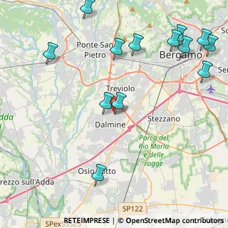 Mappa Via A. Volta, 24044 Dalmine BG, Italia (5.49692)