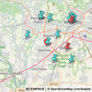 Mappa Via A. Volta, 24044 Dalmine BG, Italia (4.60643)