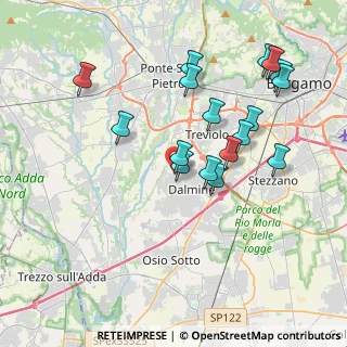 Mappa Via Pizzo Camino, 24044 Dalmine BG, Italia (3.79471)