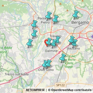 Mappa Via Pizzo Camino, 24044 Dalmine BG, Italia (3.63857)