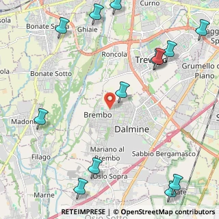 Mappa Via Pizzo Camino, 24044 Dalmine BG, Italia (3.12769)