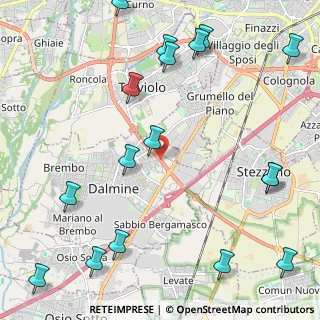 Mappa Via Vailetta, 24044 Dalmine BG, Italia (2.96824)