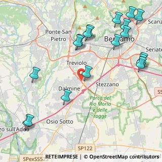 Mappa Via Vailetta, 24044 Dalmine BG, Italia (5.44611)