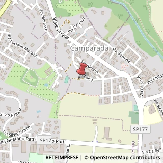 Mappa Via Lario, 9, 20857 Camparada, Monza e Brianza (Lombardia)