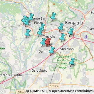 Mappa Via Gaetano Donizetti, 24044 Dalmine BG, Italia (3.53)