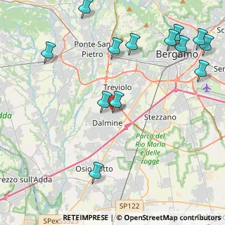Mappa Via Gaetano Donizetti, 24044 Dalmine BG, Italia (5.47846)