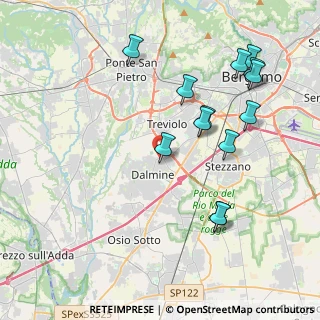 Mappa Via Gaetano Donizetti, 24044 Dalmine BG, Italia (4.27077)