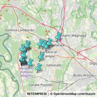 Mappa Via Alberto da Giussano, 21010 Cardano Al Campo VA, Italia (3.88105)