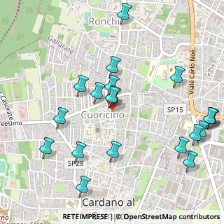 Mappa Via Alberto da Giussano, 21010 Cardano Al Campo VA, Italia (0.602)