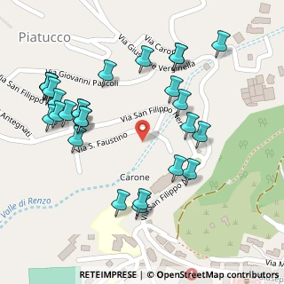 Mappa Via S. Filippo Neri, 25065 Lumezzane BS, Italia (0.14571)