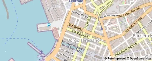 Mappa Trieste