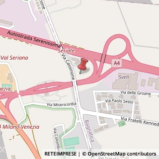 Mappa Via Nucleo Cassinone, 24060 Bagnatica BG, Italia, 24060 Bagnatica, Bergamo (Lombardia)