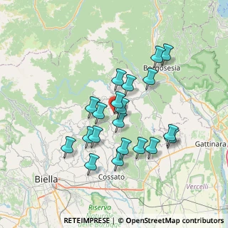 Mappa Frazione Ponzone, 13835 Trivero BI, Italia (6.343)
