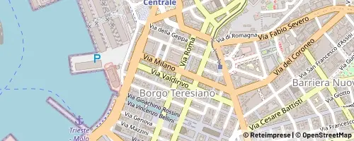Mappa Trieste