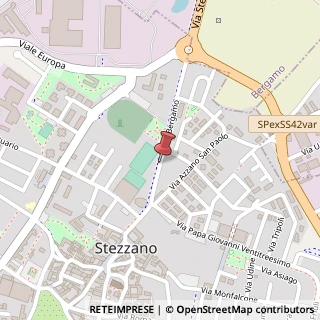 Mappa Via Bergamo, 15, 24040 Stezzano BG, Italia, 24040 Stezzano, Bergamo (Lombardia)