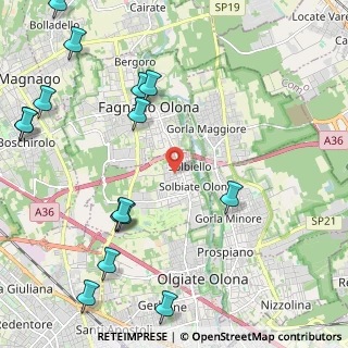 Mappa Via Monte Cimone, 21058 Solbiate Olona VA, Italia (2.91867)