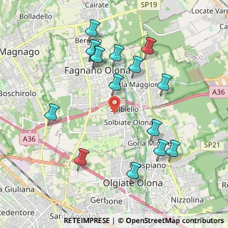 Mappa Via Monte Cimone, 21058 Solbiate Olona VA, Italia (2.09867)