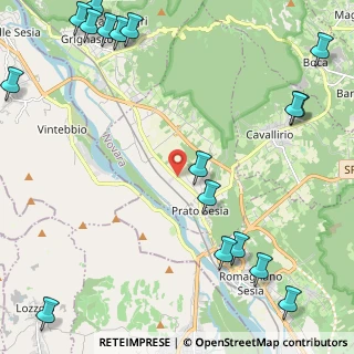 Mappa Via Giacomo Matteotti, 28077 Prato Sesia NO, Italia (3.33294)