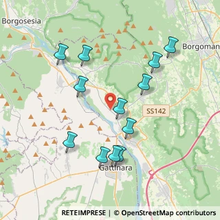 Mappa Via Giacomo Matteotti, 28077 Prato Sesia NO, Italia (3.90917)