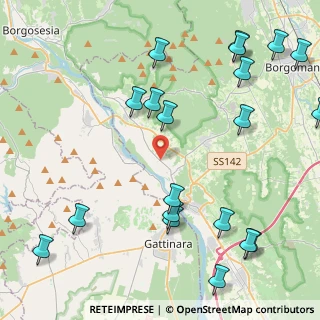 Mappa Via Giacomo Matteotti, 28077 Prato Sesia NO, Italia (5.6085)