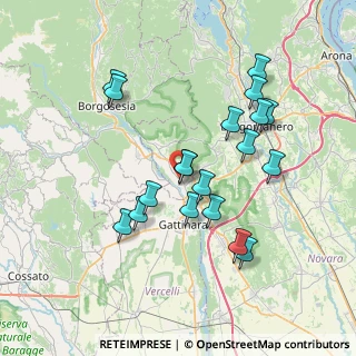 Mappa Via Giacomo Matteotti, 28077 Prato Sesia NO, Italia (7.04158)
